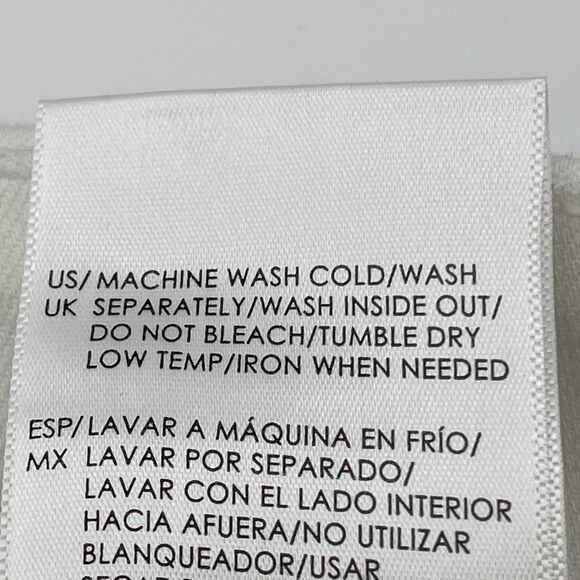 LIVERPOOL Jeans Women's Size 12 Bright White Capri Pull-On Rolled Cuff Pants EUC - Picture 7 of 16